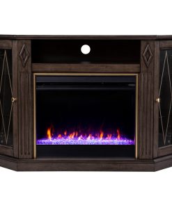 Tanda Color Changing Fireplace With Media Storage