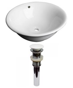 17-in. W Bathroom Vessel Sink Set RPBK-31426