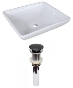 15.75-in. W Bathroom Vessel Sink Set RPBK-31480