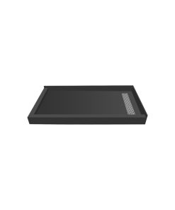 TileRedi RT4260RDL-PVC-BN3 42x60 Double Curb Pan R Trench