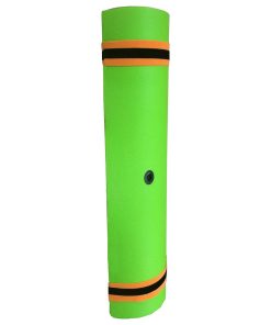 Swimming Pool Floating Matte, Green and Orange Color, Extra Large Design