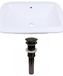 21.75-in. W Bathroom Vessel Sink Set RPBK-31566