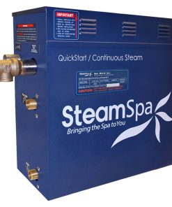 4.5 KW QuickStart Acu-Steam Bath Generator, Built-in Auto Drain, Polished Chrome