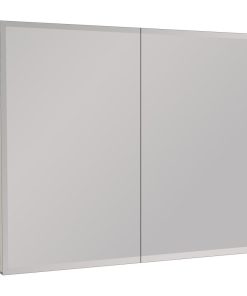 30 in W LED Double Mirrored Doors Medicine Cabinet