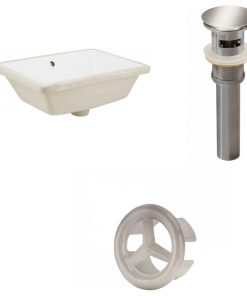18.25-in. W Bathroom Undermount Sink Set RPBK-20576