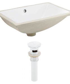 18.25-in. W Bathroom Undermount Sink Set RPBK-24827