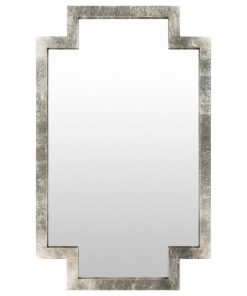 Traditional BHS-0072617 Silver Rectangle Floor Mirror