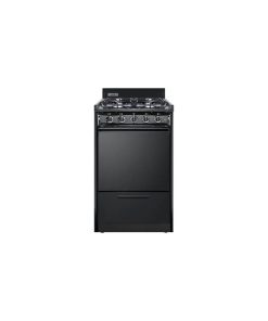 Summit 20" Wide Gas Range, Open Burners TNM1107C