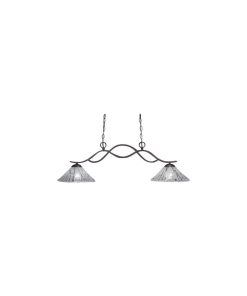 Toltec Lighting 342-DG-709 Revo - Two Light Island