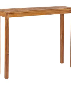 Teak Wood Santa Monica Outdoor Patio Serving Table, made from A-Grade Teak Wood