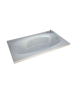 Venzi Talia 36 x 66 Rectangular Whirlpool Jetted Bathtub By Atlantis