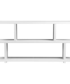63 Inch Shelf Small White White Contemporary