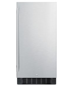 Summit ALR15BCSS 15"W 2.2 Cu. Ft. Compact Refrigerator - Stainless Steel /
