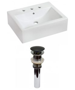 20.25-in. W Bathroom Vessel Sink Set RPBK-31085