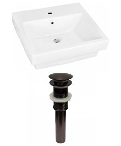 19-in. W Bathroom Vessel Sink Set RPBK-31536