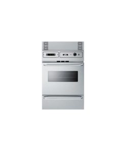 24 inch gas wall oven in stainless steel TTM7882BKW