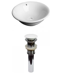 17-in. W Bathroom Vessel Sink Set RPBK-30965