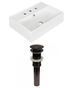 19.75-in. W Bathroom Vessel Sink Set RPBK-31234