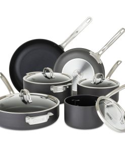 Viking Hard Anodized Nonstick 10-Piece Cookware Set