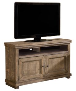 Willow Entertainment 54" Console, Weathered Gray