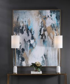 Uttermost Stormy Seas Hand Painted Canvas