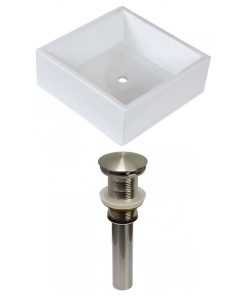 14.75-in. W Bathroom Vessel Sink Set RPBK-31437