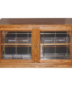 Traditional TV Stand, Antique Alder, 42w