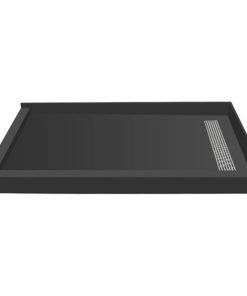 TileRedi RT4872RDL-PVC-SQPC 48x72 Double Curb Pan R Trench