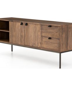 Tiana Media Console, Auburn Brown