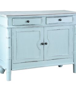 Sunset Trading Cottage Cabinet With Beach Blue CC-CAB1296TLD-SBLW