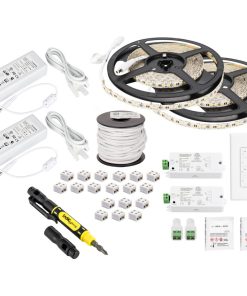 32 ft 225 Lumens/Ft Vivid Duo Tape Light Kit, 2 Zone 2 Area, 3000K, 4000 Kelvin