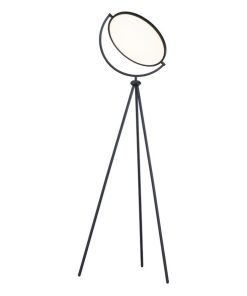ET2 E23299-BK Paddle-Floor Lamp