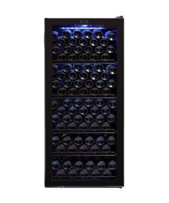 Whynter 124 Bottle Freestanding Wine Cabinet Refrigerator