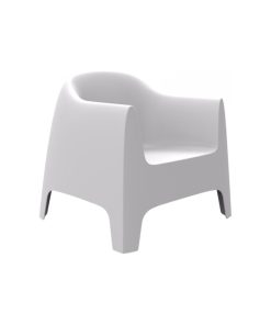 Vondom Solid Indoor/Outdoor Lounge Chair (Set of 2), White