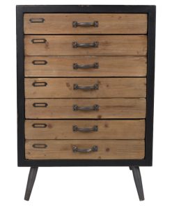 Wooden File Cabinet L | Dutchbone Sol