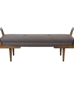 Uttermost Brawon Bench Waylon Birch Wood,Plywood,Fabic,Metal,Foam 23388
