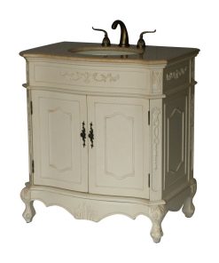 32-Inch Antique Style Single Sink Bathroom Vanity Model 1905-32 261BE