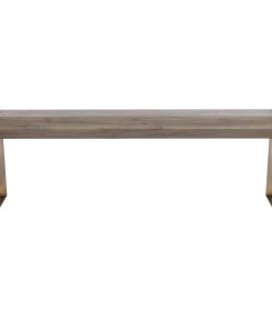 Uttermost Acai Light Gray Bench