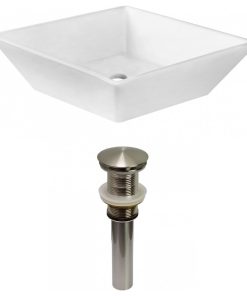 15.75-in. W Bathroom Vessel Sink Set RPBK-31447