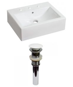 20.25-in. W Bathroom Vessel Sink Set RPBK-31050