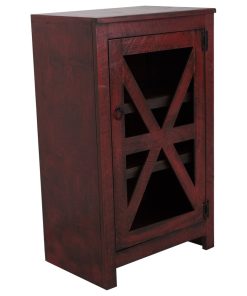 Wooden Audio Tower, Midnight Blue