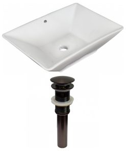 22-in. W Bathroom Vessel Sink Set RPBK-31469