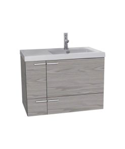 31" Bathroom Vanity Set, Grey Walnut