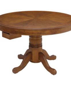 3-in-1 Game Table, Amber Finish