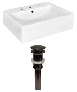 20.25-in. W Bathroom Vessel Sink Set RPBK-31620