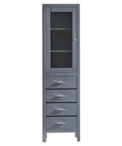 Wellmont 20" Linen Cabinet in Gray