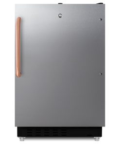 Summit302BRFZTBC Accucold 20"W 2.68 Cu. Ft. Compact Refrigerator - Stainless