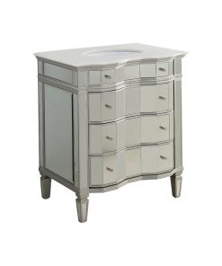 30" Mirror Reflection Ashley Bathroom Vanity BWV025-30BS