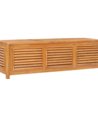 Teak Wood Manhattan Outdoor Patio Pool and Storage Box made from A-grade Teak