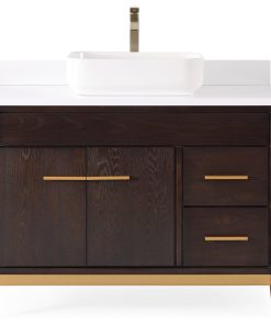 42" Tennant Brand Modern Style Beatrice Vessel Sink Bathroom Vanity